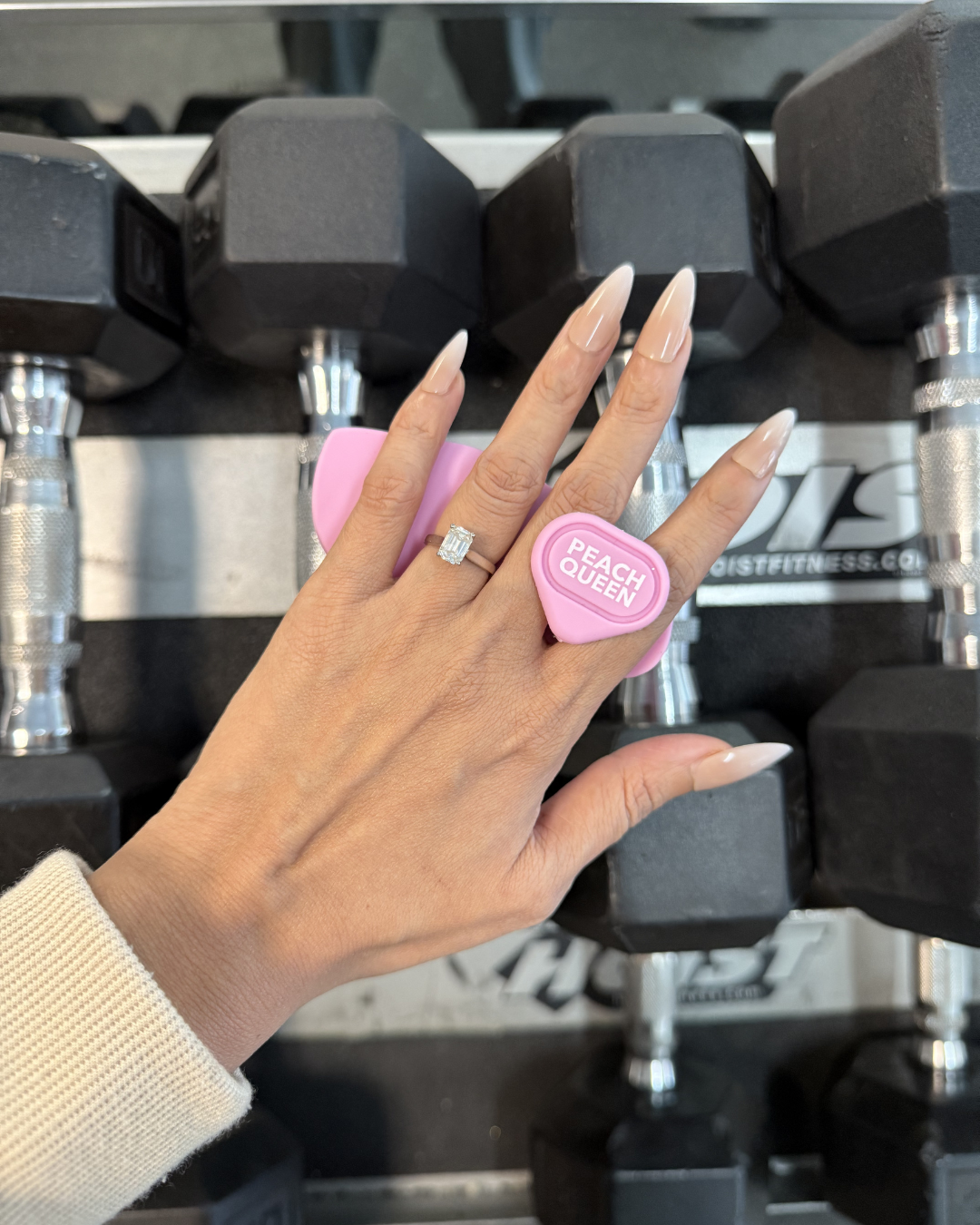 Grippy – Lightweight Hand Grip for Women | Grip & Forearm Training | Peach Queen